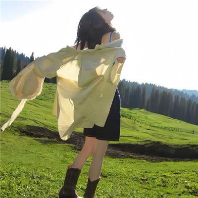 公园里的女孩